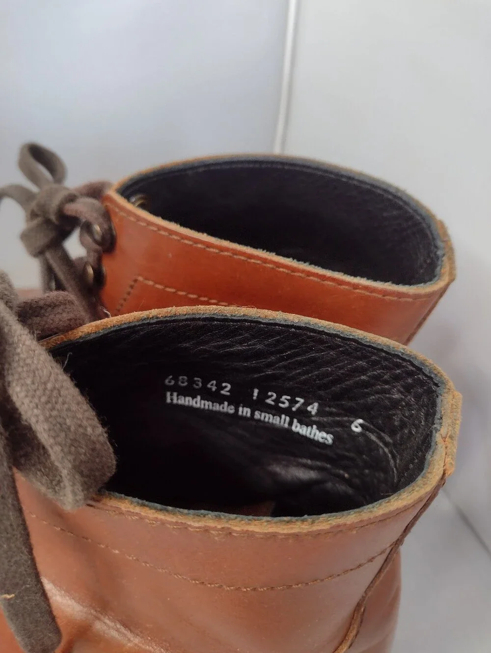 Thursday Boot Co Captain Leather Ankle Boot Brown Men size 11 Lace Up XX